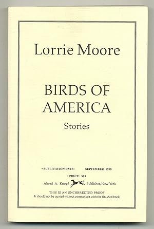 Bild des Verkufers fr Birds of America: Stories zum Verkauf von Between the Covers-Rare Books, Inc. ABAA