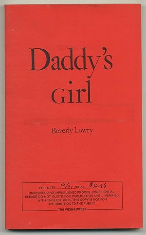 Seller image for Daddy's Girl for sale by Between the Covers-Rare Books, Inc. ABAA