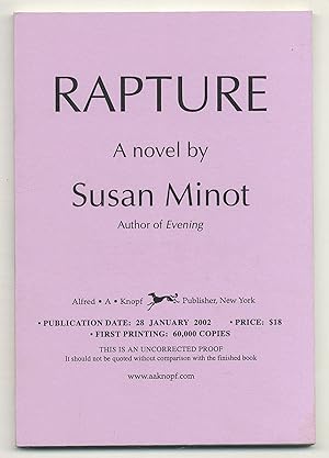 Seller image for Rapture for sale by Between the Covers-Rare Books, Inc. ABAA