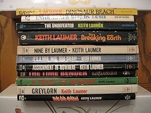 Keith Laumer Economical Reading Lot - Eleven Paperback Book Lot (See Picture for Titles)