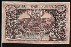 Seller image for Notgeld Eberschwang 1920, 50 Heller, Wallfahrtskirche for sale by Bartko-Reher