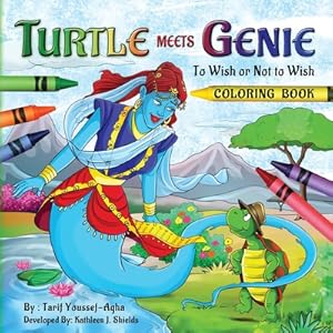 Seller image for Turtle Meets Genie, The Coloring Book (Paperback or Softback) for sale by BargainBookStores