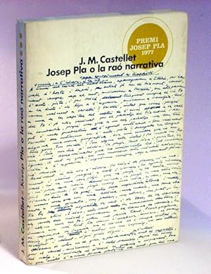 Imagen del vendedor de JOSEP PLA O LA RAO NARRATIVA. a la venta por Laila Books