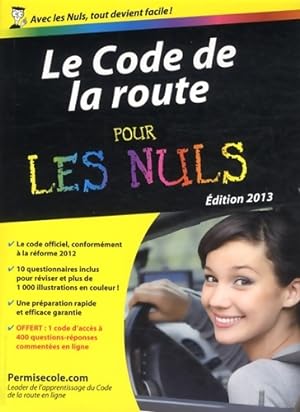 Code de la route 2013 Poche Pour les Nuls - Permisecole. Com