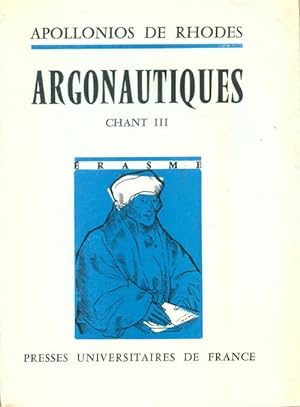Bild des Verkufers fr Argonautiques chant III - Apollonios De Rhodes zum Verkauf von Book Hmisphres