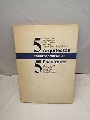 Bild des Verkufers fr Correspondencias: 5 arquitectos, 5 escultores (Primera edicin, tapa dura, Coleccin: MOPU Arquitectura) zum Verkauf von Libros Angulo