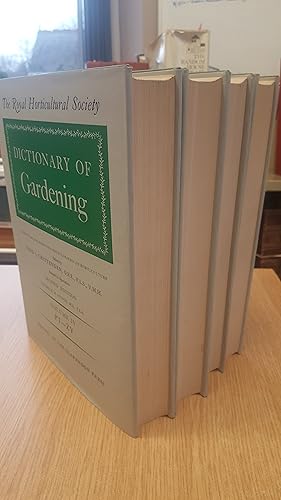 Image du vendeur pour The Royal Horticultural Society Dictionary of Gardening Volumes 1-4 : A practical and scientific encyclopaedia of horticulture mis en vente par LBL Books