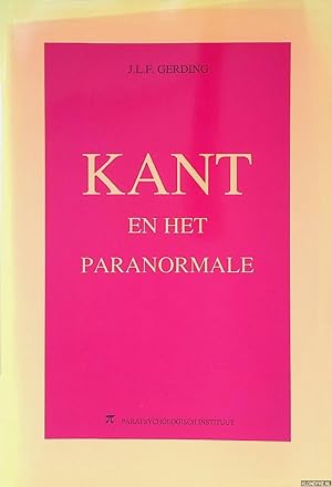 Bild des Verkufers fr Kant en het paranormale zum Verkauf von Klondyke