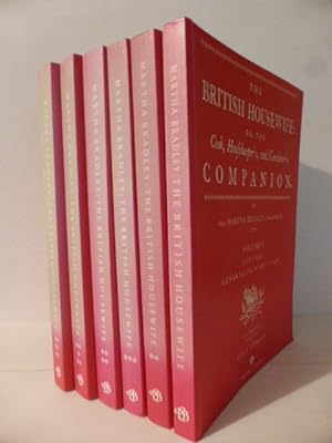 The British Housewife: or The Cook, Housekeeper's and Gardiner's Companion (set of six volumes)