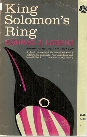 Seller image for King Solomon's Ring (University Paperbacks) for sale by WeBuyBooks