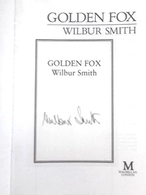 Imagen del vendedor de Golden Fox: 5 (The Courtneys of Africa) a la venta por World of Rare Books