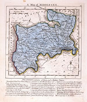 Seller image for A Map of Middlesex. for sale by Tooley, Adams & Co.