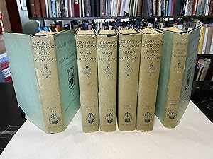 Seller image for Grove's Dictionary of Music and Musicians( Six Volumes Complete | Third Edition ) for sale by Friends of the Curtis Memorial Library