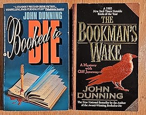 Seller image for Booked To Die / The Bookman's Wake - lot of 2 for sale by SF & F Books