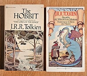 Bild des Verkufers fr The Hobbit / Smith of Wooten Major & Farmer Giles of Ham - lot of 2 zum Verkauf von SF & F Books