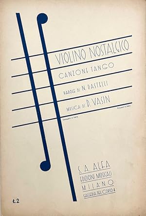 Violino Nostalgico (Canzone - Tango)