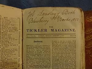 The tickler, or, Monthly compendium of good things: in prose and verse. Blending (with many origi...