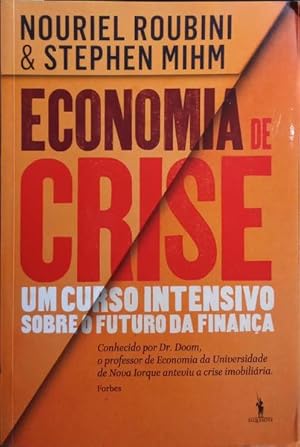 Seller image for ECONOMIA DE CRISE. for sale by Livraria Castro e Silva