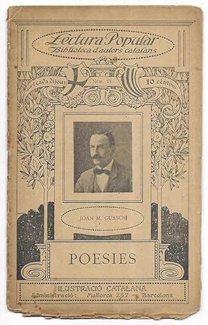 Poesies Joan M. Guasch Lectura Popular Biblioteca d'autors catalans Nº 25