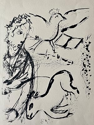 Bild des Verkufers fr [Lithograph, Fine Art] Seven Marc Chagall Lithographs from the Bible Series zum Verkauf von Stellar Books & Ephemera, ABAA