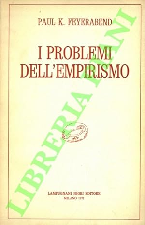 I problemi dell'empirismo.