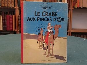 Tintin Le Crabe aux pinces d'Or. (Dos rouge) B33.