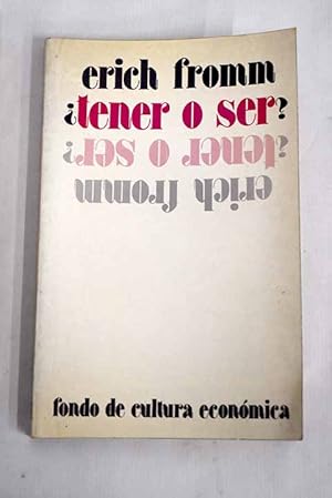 Imagen del vendedor de Tener o ser? a la venta por Alcan Libros