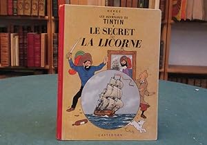 Tintin. Le Secret de la Licorne. (Dos rouge, B33).