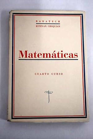 Imagen del vendedor de Matemticas a la venta por Alcan Libros