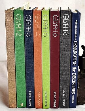 Seller image for Glyph: Johns Hopkins Textual Studies, (8 volume set) (Signed) for sale by Sequitur Books