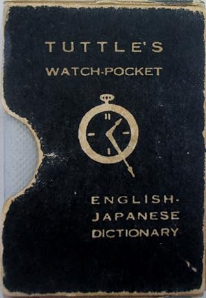 Tuttle's Watch-Pocket Dictionary. English-Japanese. Miniature Book