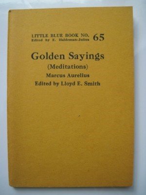 Seller image for Golden Sayings (Meditations). Little Blue Book No. 65 for sale by Reflection Publications