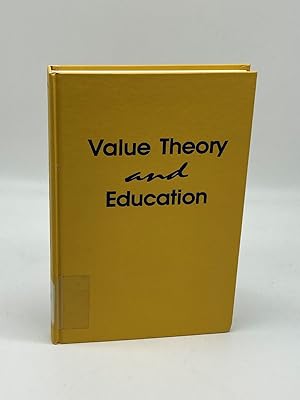 Imagen del vendedor de Value Theory and Education a la venta por True Oak Books