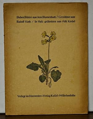 Sieben Blätter aus dem Blumenbuch