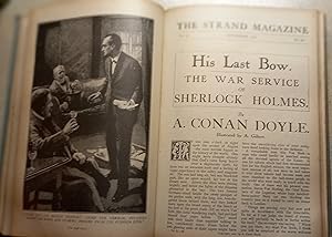 HIS LAST BOW. The War Service of Sherlock Holmes. Scarce First Appearance in volume 54 of The Str...