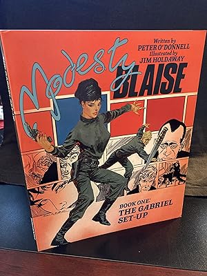 Modesty Blaise, The Gabriel Set-Up / First Edition, UNREAD, AS NEW