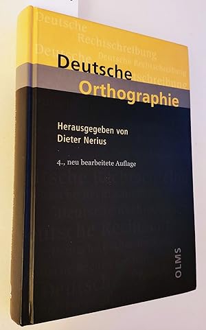Bild des Verkufers fr Deutsche Orthographie. zum Verkauf von Versandantiquariat Kerstin Daras