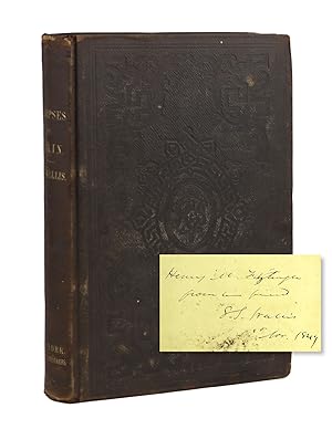 Glimpses of Spain; or, Notes of an Unfinished Tour in 1847 [Inscribed and Signed]
