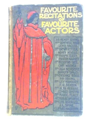 Seller image for Favourite Recitations of Favourite Actors for sale by World of Rare Books