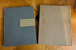 Seller image for Main Street illustrated & signed by Grant Wood for sale by Ultra Premium Classics