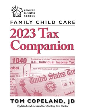 Seller image for Family Child Care 2023 Tax Companion for sale by GreatBookPrices