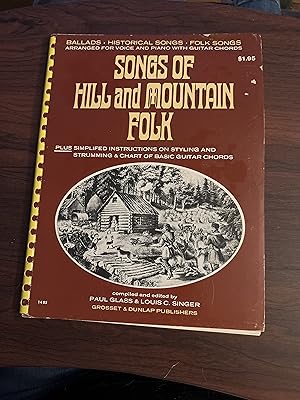 Immagine del venditore per Songs of Hill and Mountain Folk venduto da Alicesrestraunt