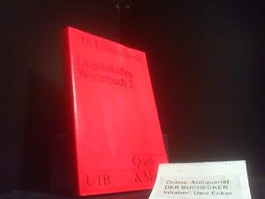 Seller image for Linguistisches Wrterbuch; Teil: 2. Uni-Taschenbcher ; 201 : Grundlagen d. Sprachdidaktik for sale by Der Buchecker