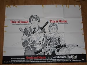 Original Vintage Quad Movie Poster Harold & Maude