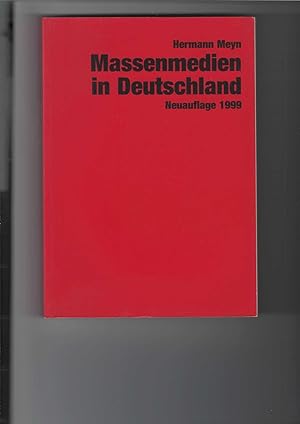 Bild des Verkufers fr Massenmedien in Deutschland. unter Mitarbeit von Hanni Chill, Hrsg. Landeszentrale fr politische Bildung Berlin. zum Verkauf von Antiquariat Frank Dahms