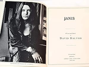 Image du vendeur pour Janis mis en vente par Bargain Finders of Colorado