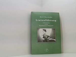 Bild des Verkufers fr Linienfhrung: Lebensweg eines pensionierten Westberliner Polizisten: Lebensweg eines pensionierten Westberliner Polizisten. Erinnerungen von 1926 bis 1998 Lebensweg eines pensionierten Westberliner Polizisten ; Erinnerungen von 1926 bis 1998 zum Verkauf von Book Broker