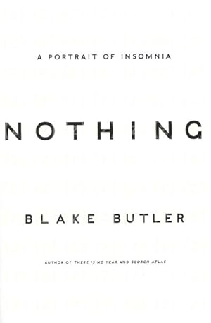 Seller image for Nothing : A Portrait of Insomnia for sale by GreatBookPrices