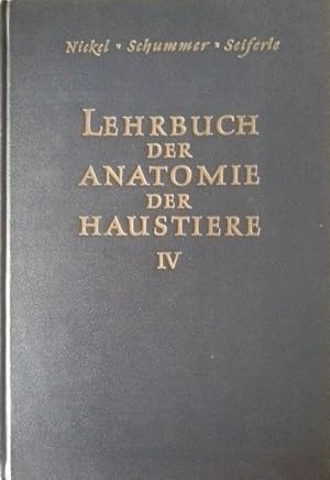 Seller image for Lehrbuch der Anatomie der Haustiere: Nervensystem - Sinnesorgane - Endokrine Drsen for sale by buchlando-buchankauf