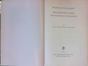 Bild des Verkufers fr Wilhelm Polligkeit, Wegbereiter einer neuzeitigen Frsorge. Schriften des Deutschen Vereins fr ffentliche und Private Frsorge, Heft 219 zum Verkauf von books4less (Versandantiquariat Petra Gros GmbH & Co. KG)